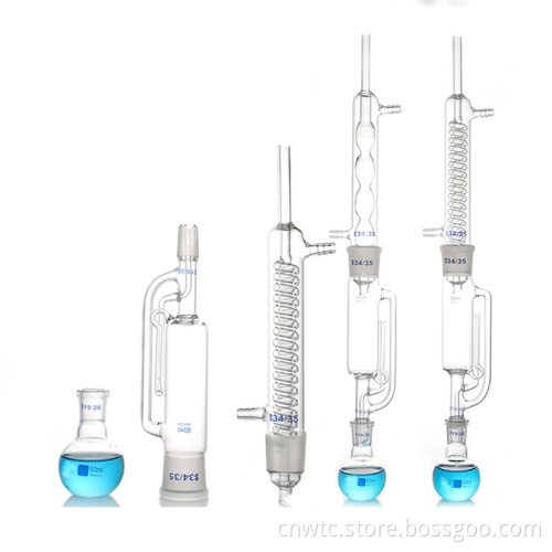 Comprehensive Guide to Soxhlet Extractors and Fat Extractors: Including Serpentine, Spherical, Thickened Distillation, and Flat Bottom Flask Designs